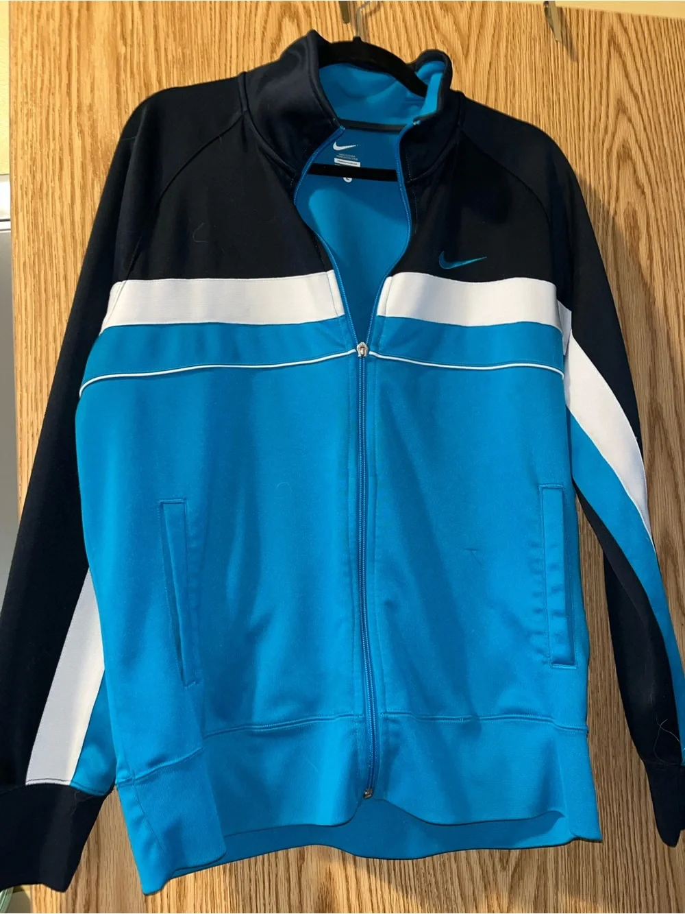 Nike Men’s Blue Full-Zip Track Jacket
